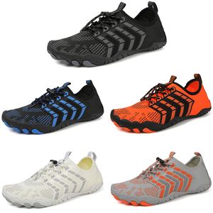 2023 chaussures de plage en maille décontractée anti-dérapantes résistantes à l'usure hommes noir gris bleu blanc orange formateurs en plein air pour tous les terrains color5