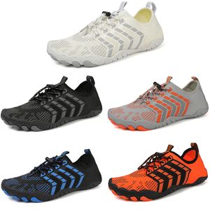 2023 Antislip slijtvast casual mesh strand waadschoenen heren grijs blauw wit oranje toutdoor voor alle terreinen