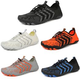 2023 chaussures de sport anti-dérapantes résistantes à l'usure hommes noir gris bleu blanc orange baskets en plein air pour tous les terrains