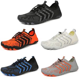 2023 chaussures de sport souples anti-dérapantes résistantes à l'usure hommes noir gris bleu blanc orange baskets en plein air pour tous les terrains