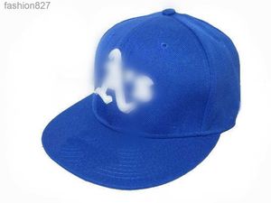 2023 Atletiek AS_ Letter Baseball Caps Casual Outdoor Sports Casquette for Men Women Groothandel gemonteerde hoeden H23-3.1