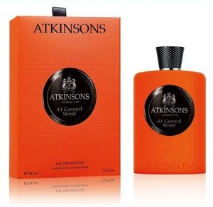 2023 Atkinsons 44 Gerrard Street Parfum 100 ml Hommes Femmes Parfum Eau De Cologne 3,3 oz Odeur longue durée Neutre Unisexe Parfum Spray Top Qualité