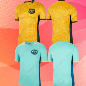 2023 Australie Femmes National Team Soccer Jerseys Cooney-Cross Micah Carpenter Raso Hunt Wheeler Chidiac Gorry Vine Hommes et enfants Foord Catley Chemises de football FGH