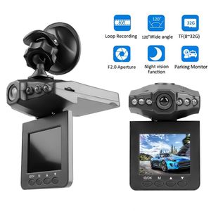 2023 Auto Car Dvr Parts 2,4 pulgadas Dash Dam Car Camera DVR 270 grados Whirl Dash Cam LED IR Light Vehicle Road Dash Video Recorder