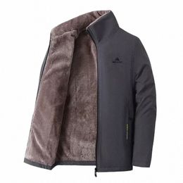 2023 Automne et hiver Nouveau Fi Cmere Cott-Rembourré Manteau Hommes Casual Lâche Confortable Chaud Haute Qualité Grande Taille Manteau T5wV #