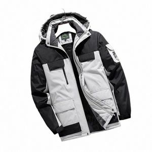 2023 Automne et hiver Nouvelle veste chaude épaissie pour hommes Casual lâche imperméable grande taille veste rembourrée en coton de haute qualité 9XL 98s5 #