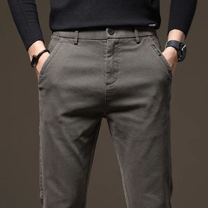 2023 Automne Mens Slim Straight Casual Pantal