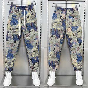 Pantalon de garde Hip Hop pour hommes, pieds amples, mode ours polyvalent, pantalon de survêtement décontracté, jogging camouflage, nouvelle collection automne 2023