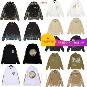 2023 Automne / Hiver Designer Amires Sweat à capuche Top Lettres de luxe Amari Pull à manches longues Sweat à capuche Loose Streetwear Sweat à capuche Sweat à capuche Streetwear Sweats à capuche sio