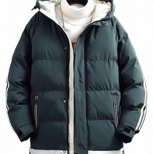 2023 Automne / Hiver Doudoune Homme À Capuche Épaissie Veste Chaude Fi Casual Extérieur Résistant Au Froid Haute Qualité Cott Costume U7ZN #