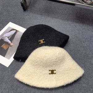 Bonnet de pêcheur en laine pour femmes, bonnet de styliste doux, triomphes, à la mode, chapeau de soleil, automne/hiver 2023