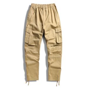 2023 Automne / hiver nouveau pantalon de mode pour hommes multi-poche pantalons pantalon portant un pantalon décontracté à jambe droite extérieure résistante