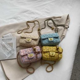 2023 Automne Hiver Nouveau Style Brise Parfumée Chaîne Bandoulière avec Sens Avancé Femmes Petit Sac À Bandoulière Boule D'or Sac À Main Usine En Gros Au Détail