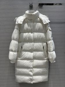 Manteau chaud en duvet de canard pour femme, vêtement d'extérieur à manches longues, manteau d'hiver à capuche, Parka, collection automne/hiver 2023