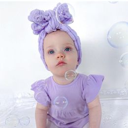 2023 Babymeisjes Hoofdband Kinderen Popcorn Bowknot Hair Bands Hoofdkleding Hoofdaccessoires Kids Hoofdwraps Tops