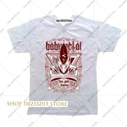 2023 Babymetal Rock Band Camiseta Men's Casual Street Harajuku suelta para hombres y mujeres Tiretas gráficas de anime ropa de anime