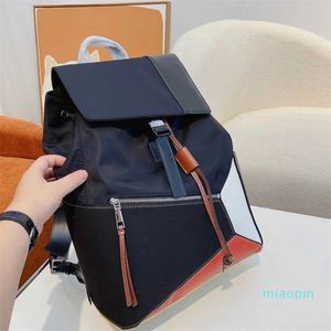 2023-Mochila Totes Bolsos de diseño Mochila Mujeres Hombres Bolso clásico Carta Multifuncional Deportes Casual Travel BookBag