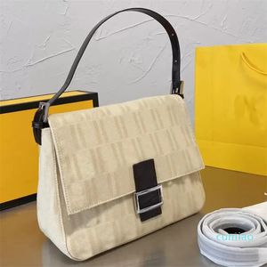 2023- Tassen Handtas Portemonnee Mode Canvas Hobo Schoudertas Portefeuilles All-Match Handtassen Lady Tote Bag Metal