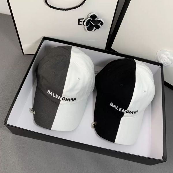 2023 casquettes de baseball concepteur casquette de baseball hommes mode couture bicolore casquette lettre broderie en plein air N1