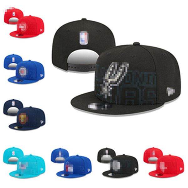 Capes à balle chapeaux de basket-ball d'été Snapbacks ajustés en plein air Classic Color Peak Full Full Outdoors Sport Hip Hop Cap