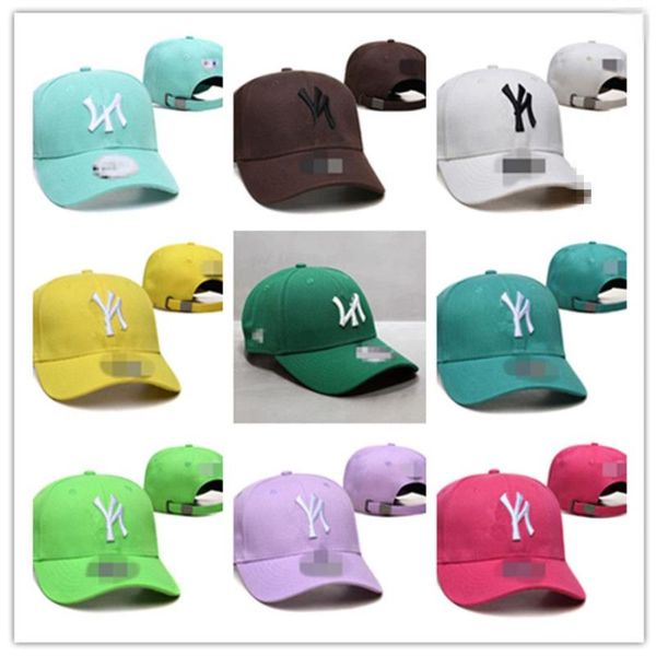 2023 Casquette de baseball Designers Casquettes Chapeaux de soleil Hommes Femmes Chapeau de godet Femmes Snapback HatsMen Luxurys Casquette de baseball avec lettre NY H5-318 Qnnsl