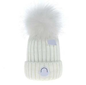 Bonnet monclair tricoté pour femmes et hommes, chapeaux en laine, chauds d'hiver, bonnets féminins, haute qualité, F55, 2023