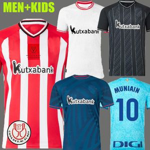 2024 Bilbao Club Soccer Jerseys 23 24 Athletic Aduriz Guruzeta Williams Muniain Paredes Berengueer Ander Herrera Unai Copa del Rey Primera Shirt Footbnall final