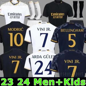 23 24 BELLINGHAM camisetas de fútbol VINI JR CAMAVINGA TCHOUAMENI MODRIC RODRYGO camiseta de fútbol versión jugador camiseta hombres niños 2023 2024 Real Madrid