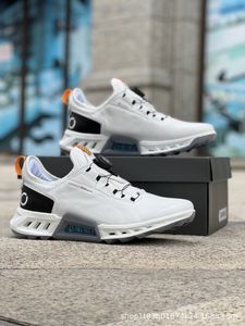 2023 Best Verkopende Golf Schoenen Mannen Echt Leer Golf Training Voor Mannelijke Luxe Merk Gym Mannen Schoen Snelvetersluiting Golf Sneakers Man