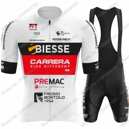 2023 Biosse Team Ciclismo Jersey Set de manga corta Men Cycling Ropa en bicicleta de verano Camiseta de bicicleta de verano