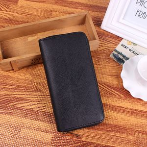 2023 Envío gratis Billfold Patrón de cuadros de alta calidad Women Wallet Pures Subasta de flete de billetera de diseñador de lujo de alta gama