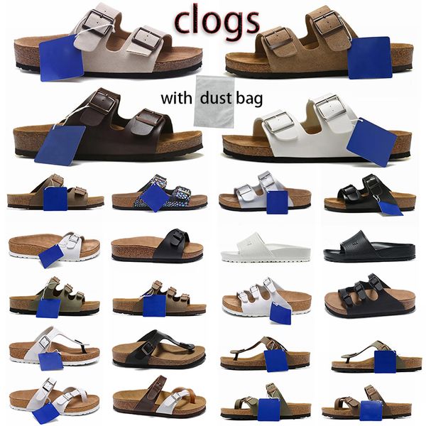 2023 Birks Sandalias de diseñador Zuecos Sandalias Diapositivas Sliders Sllipers birkstocksed Boston Mules suaves Zuecos Zapatos Zapatos causales para interiores al aire libre Tamaño EUR 35-46