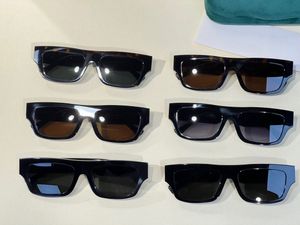 2023 Lunettes de soleil rectangulaires marron noir pour hommes Sunnies Gafas de sol Designer Lunettes de soleil Shades Occhiali da sole UV400 Protection Eyewear 1301