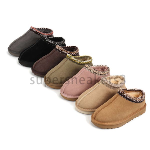 2023 Bottes Designers Enfants Bébé Garçons Tout-petits Filles Boot Pantoufles Hiver Chaud Chaussures de créateur pour enfants Australie Taille australienne 21-35