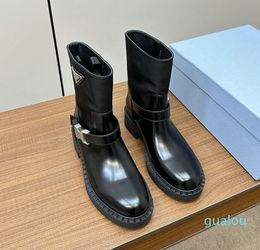 2023 bottes en cuir véritable de haute qualité mode classique à lacets marque décontracté bottes de moto