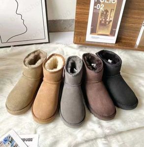 2023 Bottes Femmes Australian Boot Australie Designer Classique Ultra Mini Plate-forme Fourrure De Neige Tasman Slipper Daim Laine Hiver Chaud Designer Booties 35-42