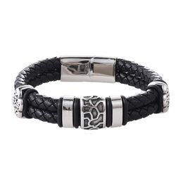 2023 bracelet bijoux designer hommes bracelet mode cuir acier inoxydable rétro dames bracelet bracelet