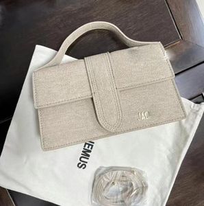 2023 Merk Designer Tassen Jacquemuus Clutch Suede Schoudertas Handtassen Tote Dames Nieuwe Mode Textuur Vergrendeling Messenger Bags Crossbody Tas Fabrieksverkoop