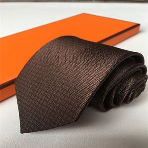 2023 corbatas de hombre de marca 100% Jacquard de seda tejido clásico hecho a mano corbata de moda para hombres boda Casual y corbata de negocios con caja