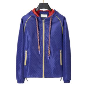 2023 Brand Mens Jacket Designer For Men Woman Coat Coat Autumn Outwear Windbreaker Hoodie Zipper Man Vestes à capuche décontractées à l'extérieur du sport asiatique