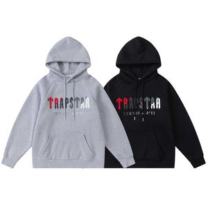 2023 merk tracksuit klassieke borduurwerkheren hoodie sportkleding heren warme set losse trapstar hoodies sweatshirt hoogwaardige ontwerpers