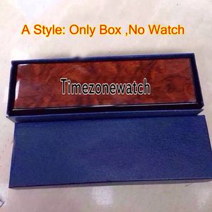 2023 Marque Montre Boîtes de montre originales avec manuel Certificat international Accessoires de montre FMBOXS Brown Woods Boîte en cuir Sac F01