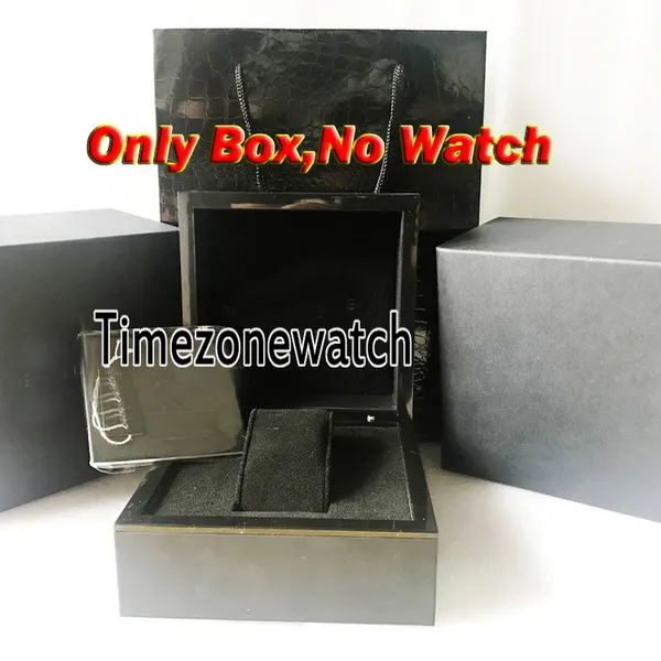 Cajas de reloj originales de marca 2023 con certificado internacional Manual accesorios de reloj Tarjeta de libro RMBOXS bolsa de caja negra R2