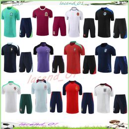 Alemania 24/25 Italia Track Soccer Jerseys Uniforme 2024 2025 España Inglaterra Camiseta de Futbol Richarlison Camisa de fútbol Camiseta corta Brasils Sportswear