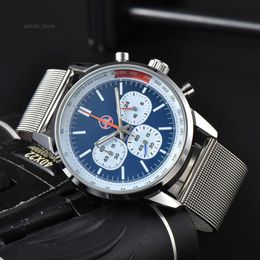 2023 BRE 41mm Nouveau designer Mouvements Regardez les hommes de haute qualité pour hommes de luxe montre chronograph Montre Clocks Livraison gratuite