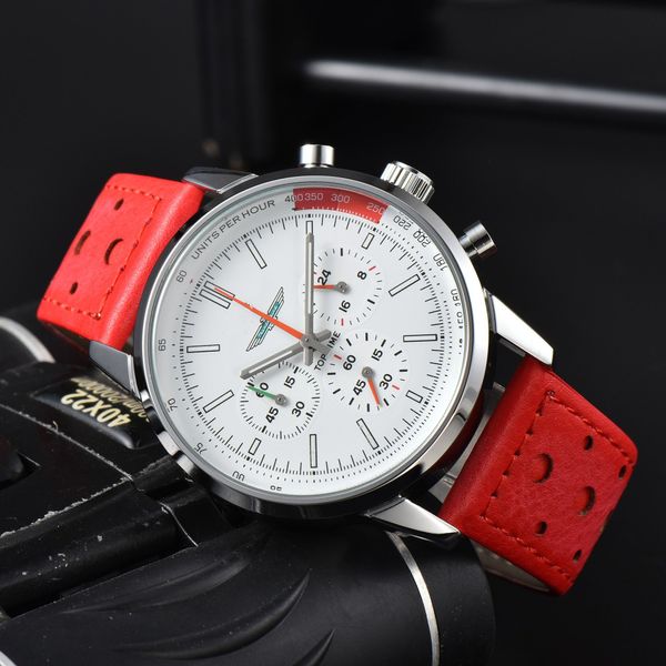 2023 BRE 41MM Nouveau mouvement de designer montres hommes de luxe de haute qualité mens montre multi-fonction chronographe montre Horloges Livraison gratuite A1