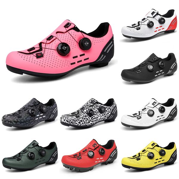 2023 zapatos de ciclismo bajos transpirables para hombre negro rojo blanco gris verde amarillo rosa zapatillas deportivas para hombre al aire libre