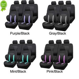 2023 respirant maille tissu siège de voiture couvre accessoires intérieur avec poche arrière couverture peut fendre Airbag Compatible