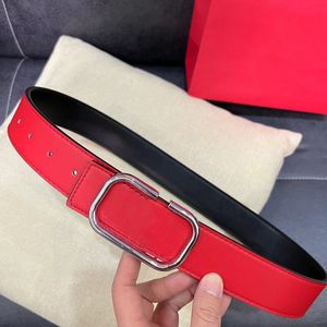 2023 lettre d'affaires en cuir de mode avec boîte ceinture décontractée hommes et femmes boucle de ceinture de luxe