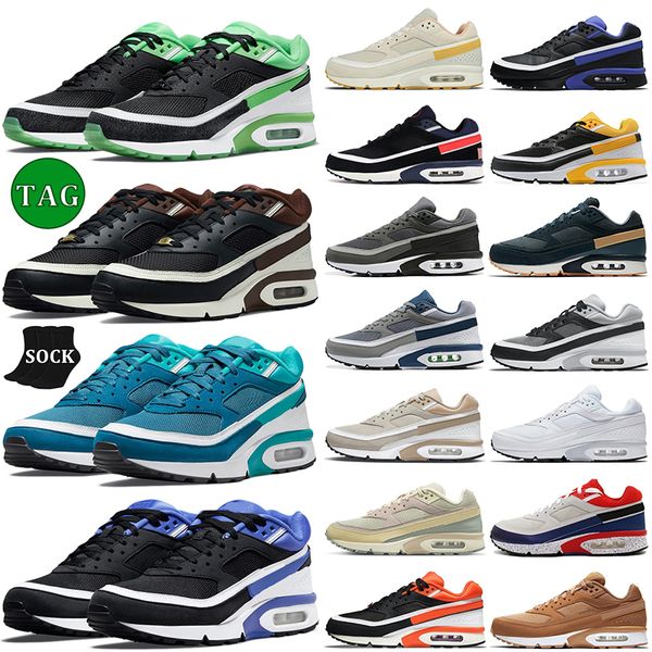 2023 BW Chaussures de course OG Marina Midnight Navy Noir Persian Violet Blanc Pure Platinum Beijing Light Stone Beige Noir Gris Designer Sport Baskets Baskets